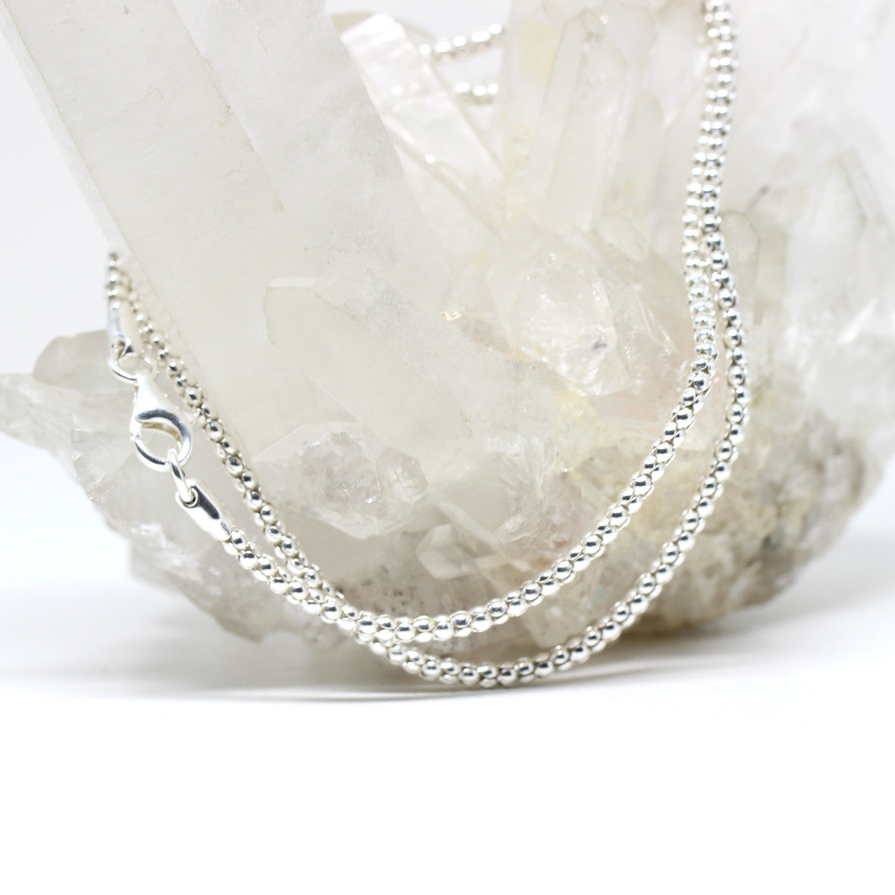 Collierkette Silber rund