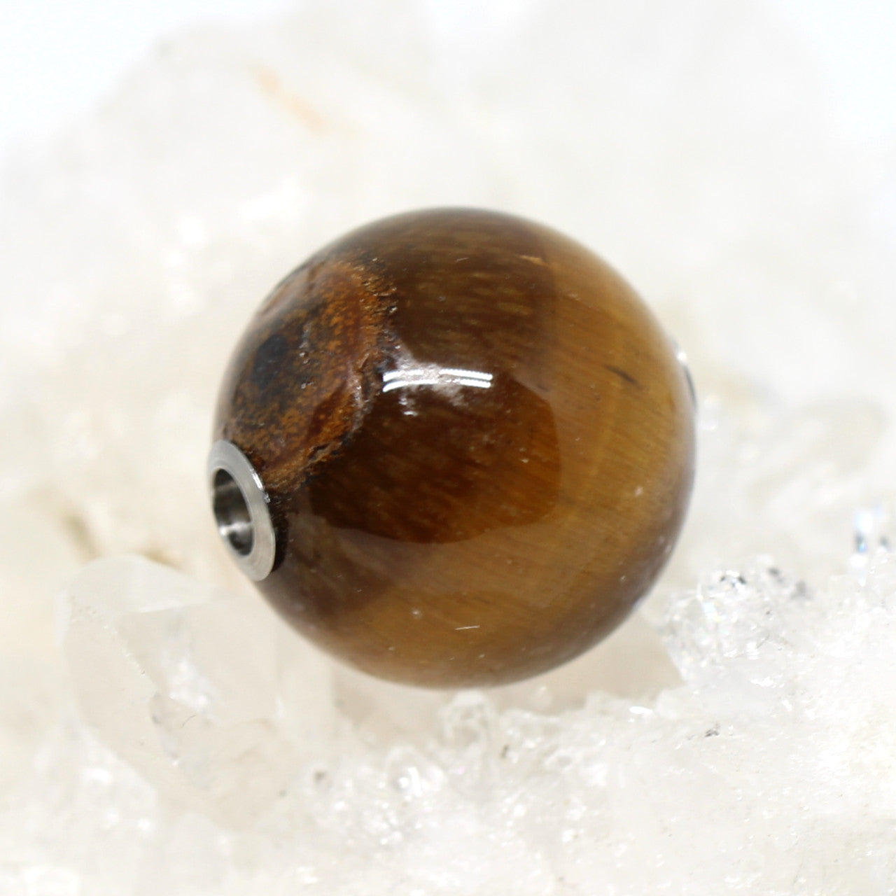 Wechselschließe Kugel Tigerauge