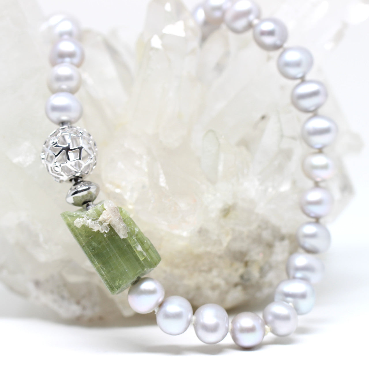 Wechselschließe grüner Turmalin