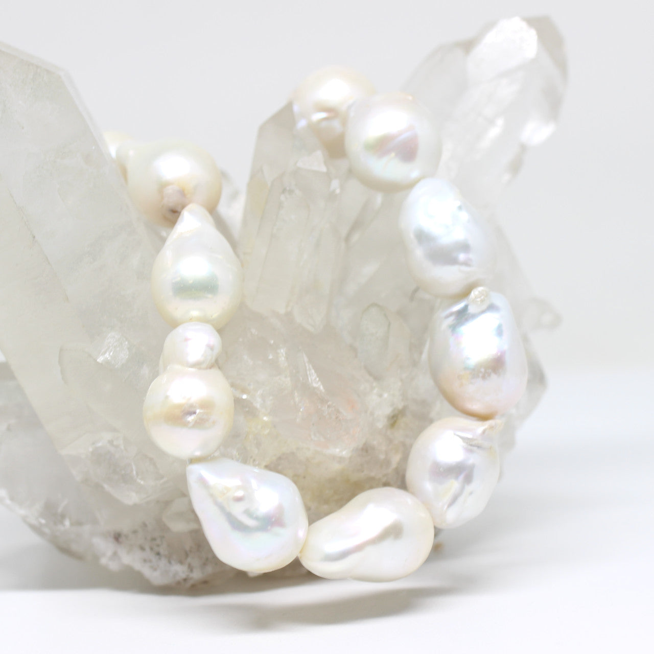 Wechselkette Barock weiß