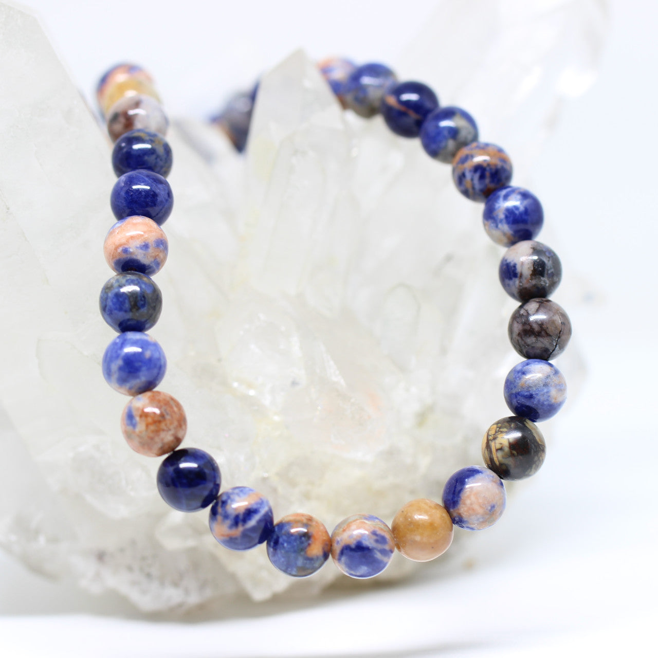 Wechselkette Sodalith bunt