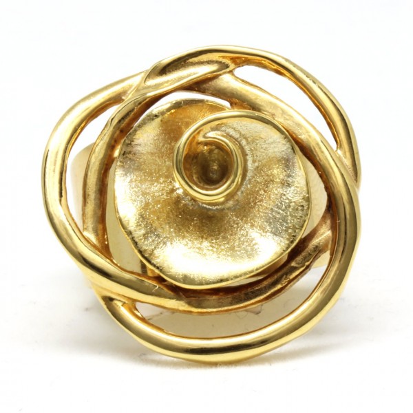Ring in 333 Gelbgold Rose