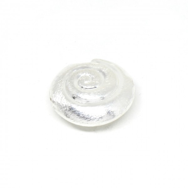 Wechselschließe Silberschnecke plastisch 20 mm